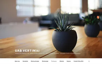vertimai.eu snapshot