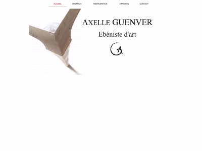 axelleguenver.fr snapshot