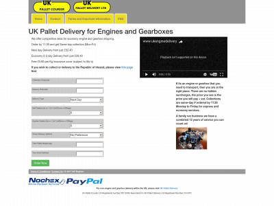 ukenginedelivery.co.uk snapshot
