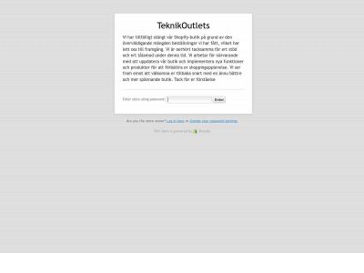 teknikoutlets.se snapshot