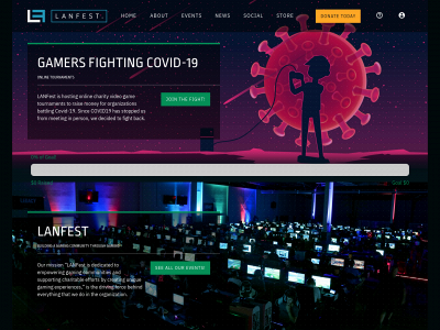 lanfest.com snapshot