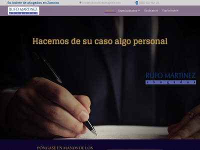 rufomartinezabogados.es snapshot