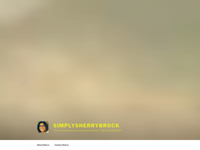 simplysherrybrock.org snapshot