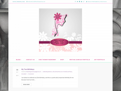 thewritingmommy.com snapshot