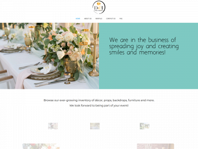 dandieventrentals.com snapshot