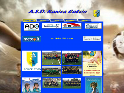 ranicacalcio.it snapshot