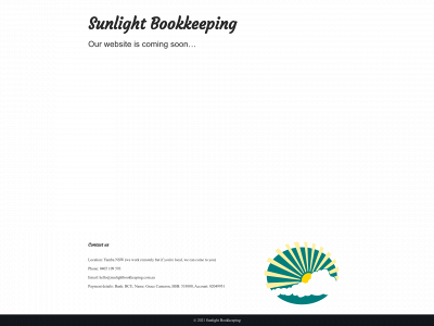 sunlightbookkeeping.com.au snapshot