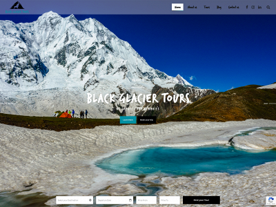 blackglaciertours.com snapshot