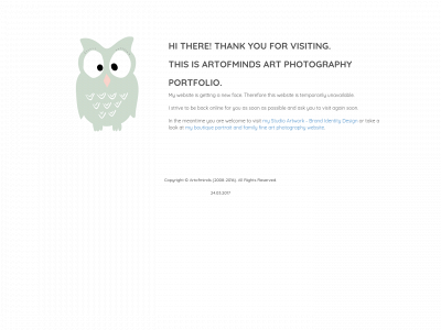 artofminds.net snapshot