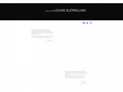 louisebjornlund.se snapshot