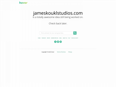 jameskouklstudios.com snapshot