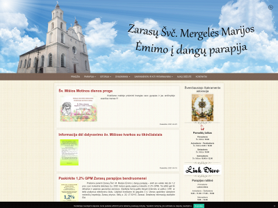 zarasuparapija.lt snapshot