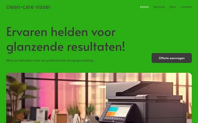 cleancarevisser.nl snapshot