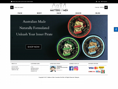 www.mattersofmen.com snapshot