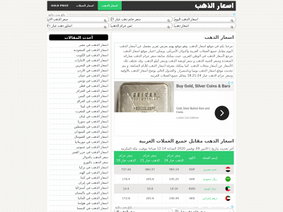 goldpriceo.com snapshot