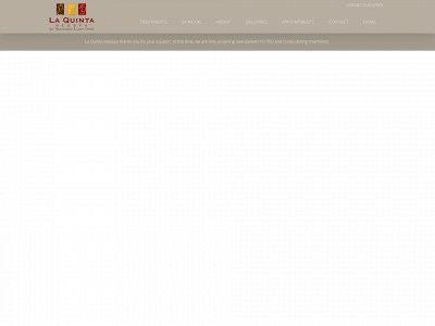 laquintamedspa.com snapshot
