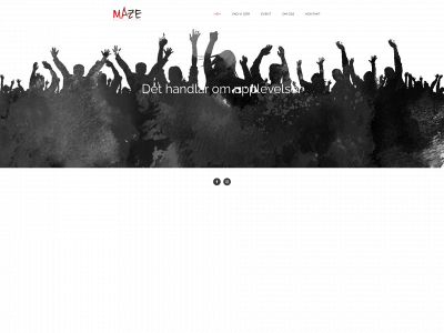 mazeproduction.se snapshot