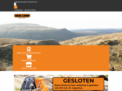 basecamp.be snapshot