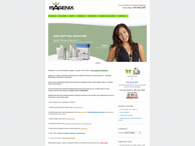 livehealthylonger.ca snapshot