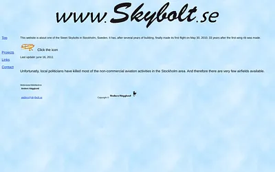skybolt.se snapshot