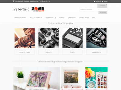 zoneimagevalleyfield.ca snapshot