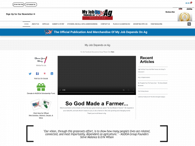 mjdoamag.com snapshot