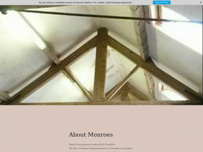 monroesplastering.co.uk snapshot