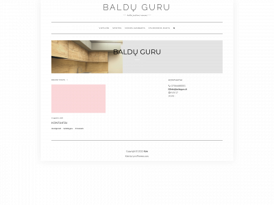 balduguru.lt snapshot