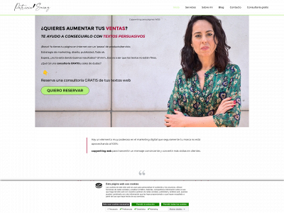 patriciasainz.com snapshot
