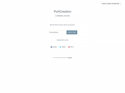 pohcreation.com snapshot