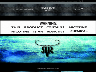 riverrockvapes.com snapshot