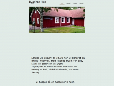 bygdenshus.se snapshot