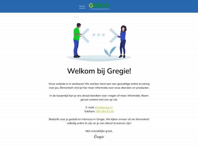 gregie.nl snapshot
