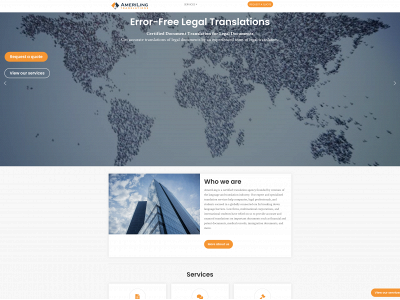 ameriling.com snapshot