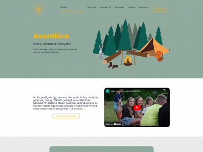 avantiurastovykla.lt snapshot