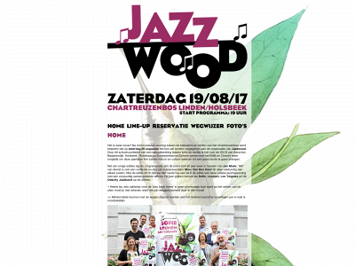 jazzwood.be snapshot
