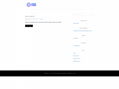 ladeescare.com snapshot