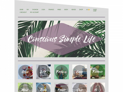 conscioussimplelife.com snapshot