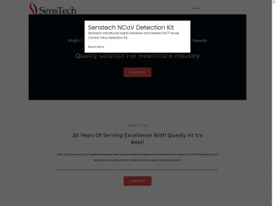 senstechdiagnostic.com snapshot