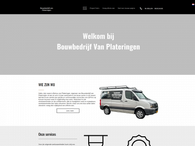 bouwbedrijfvanplateringen.nl snapshot