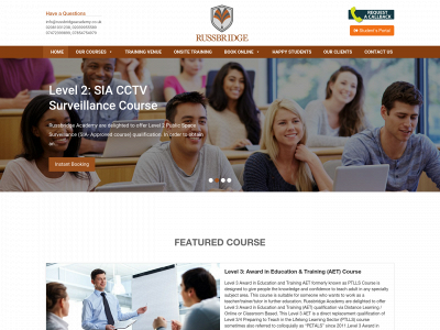 russbridgeacademy.co.uk snapshot