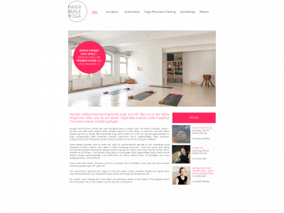 innersmileyoga.de snapshot