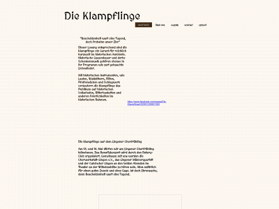 die-klampflinge.de snapshot