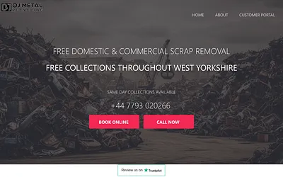 ojmetalrecycling.co.uk snapshot