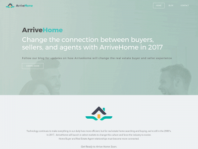 www.arrivehome.com snapshot