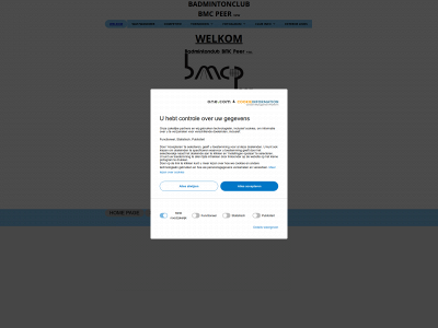 badmintonpeer.be snapshot