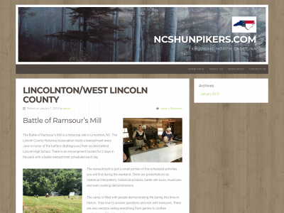 ncshunpikers.com snapshot