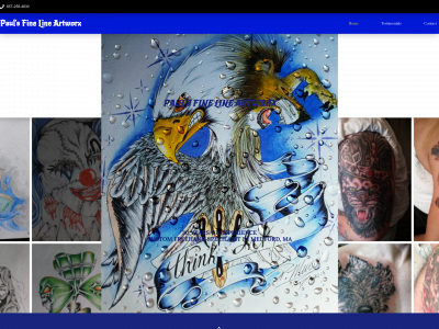 paulsfinelineartworx.com snapshot