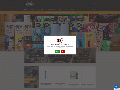 vapeshackuk.com snapshot