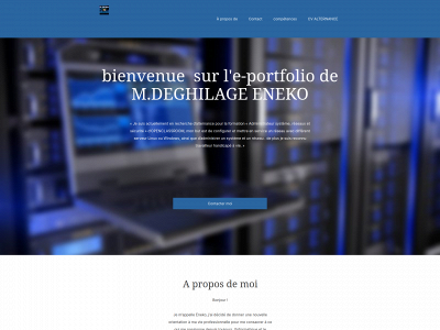 portfolioenekodegh.tech snapshot
